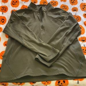 Olive green Champion sweatshirt